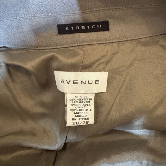 Avenue Women’s Blazer Jacket Plus Size 26/28 – Stretch, Lined, Casual & Chic! - Picture 10 of 12